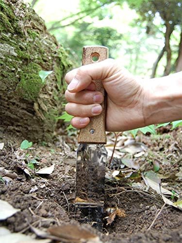 Der originale japanische Hori Hori Namibagata Edelstahl