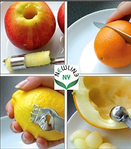Zester-Reibe mit Kanalmesser, Apfel-Cupcake-Entkerner