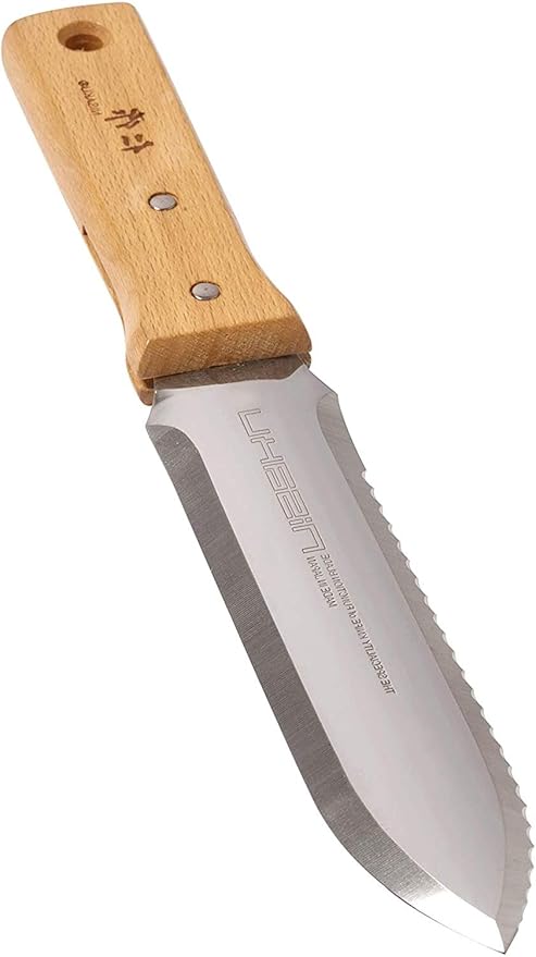Der originale japanische Hori Hori Namibagata Edelstahl