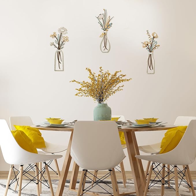 Blumen-Wanddekorationen für das Wohnzimmer
